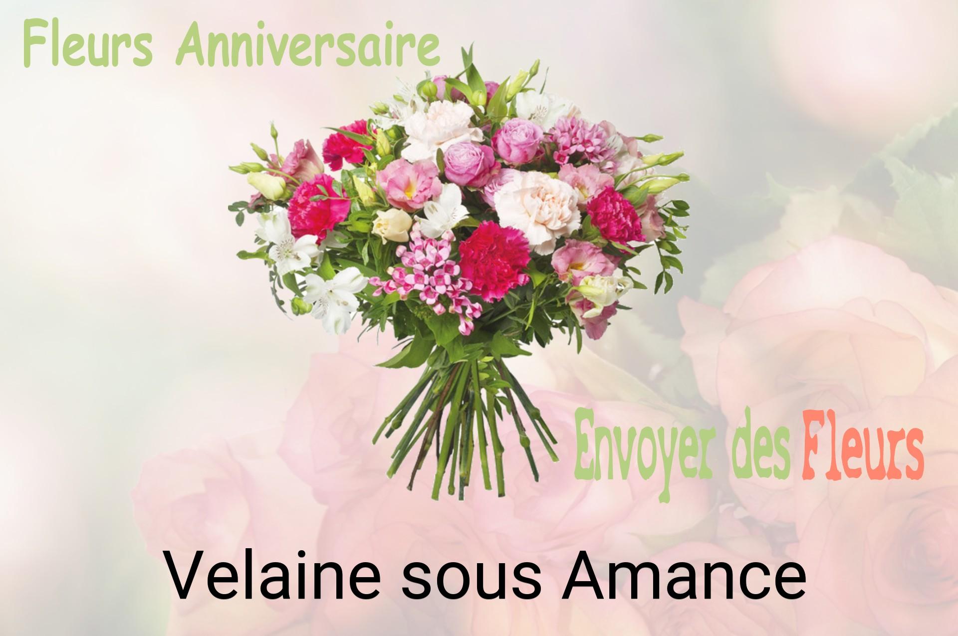 Bouquet de fleurs d’anniversaire livré à Velaine-sous-Amance