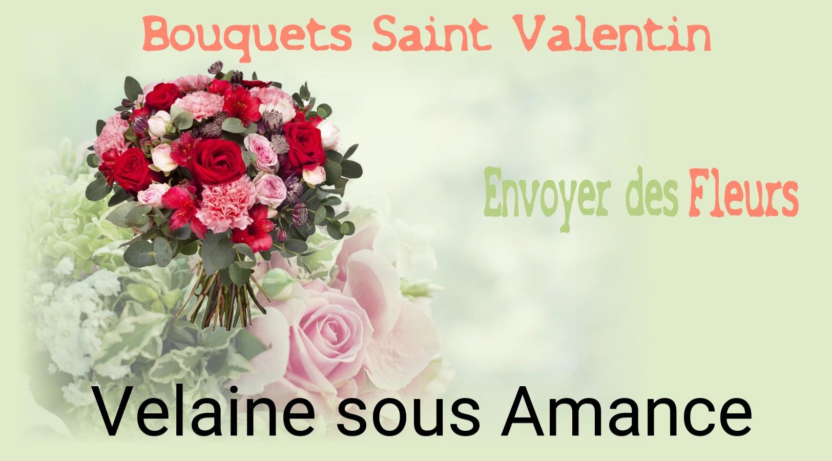 Roses de Saint-Valentin livrées à Velaine-sous-Amance